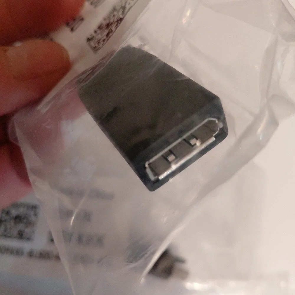 Lot Of 3 Dell Mini DisplayPort Male To DisplayPort Female Adapter DP/N 00FKKK